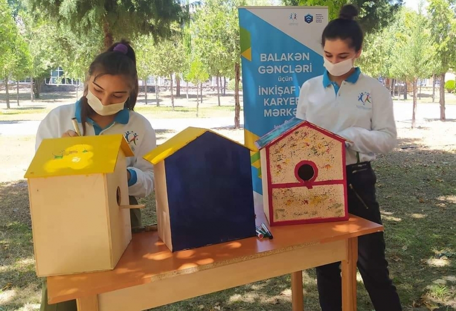 Balakən Gənclərin İnkişaf və Karyera Mərkəzinin könüllüləri ekoloji layihə həyata keçiriblər