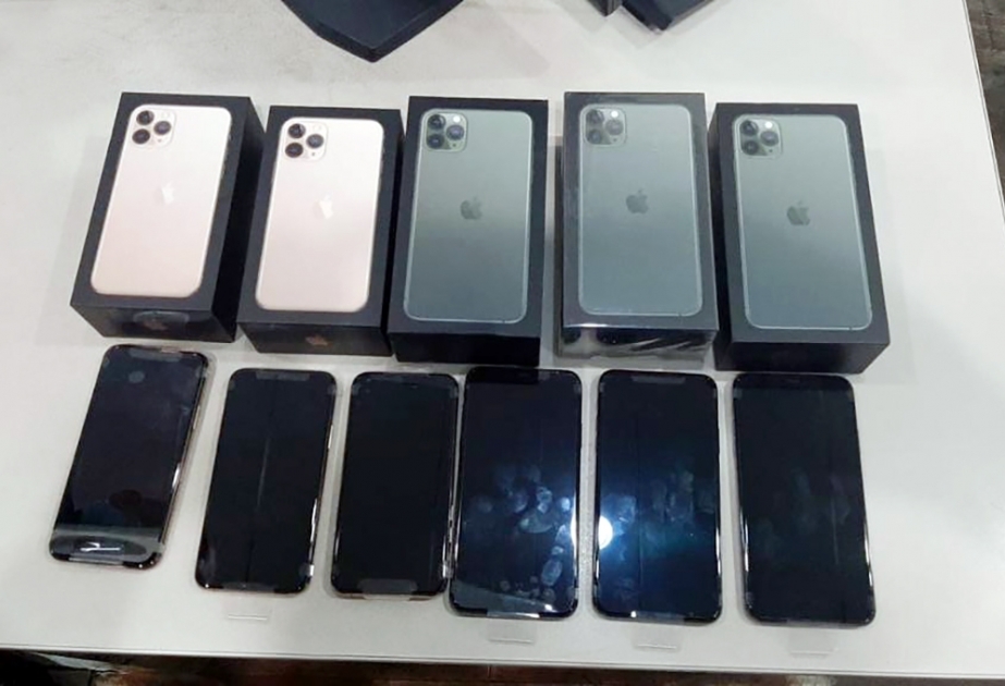Gömrük nəzarətindən gizlədilən mobil telefonlar aşkarlanıb