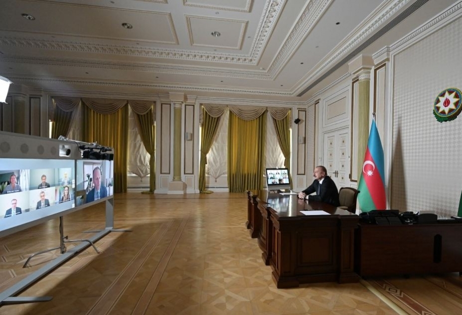 Ilham Aliyev: Ayudaremos al sector privado, en particular a las zonas afectadas por la pandemia, a restablecer el turismo y las industrias vinculadas