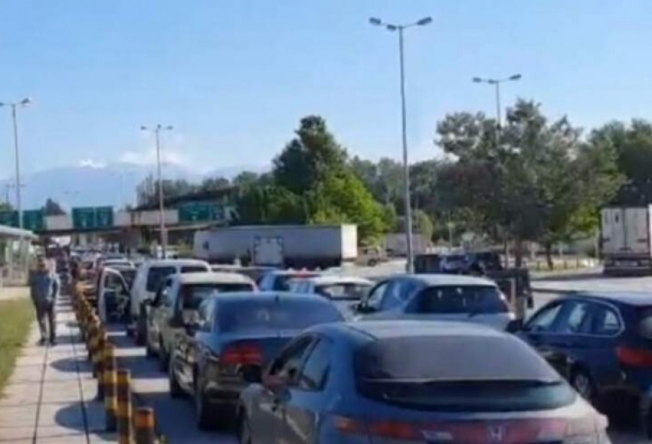 Yunanıstan-Bolqarıstan sərhədində 10 kilometr uzunluğunda tıxac yaranıb