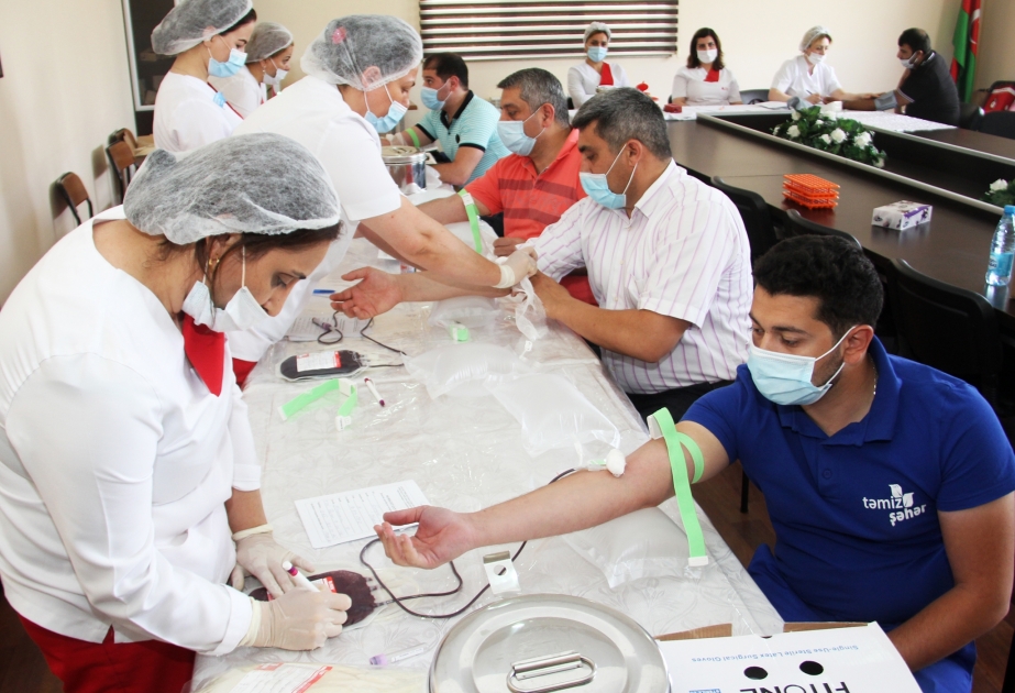 “Təmiz Şəhər” ASC növbəti qanvermə aksiyası keçirib