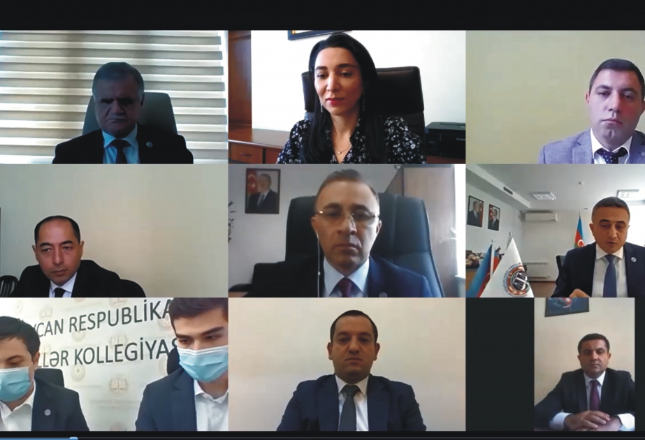 Ombudsman Aparatı və Vəkillər Kollegiyasının birgə təşkilatçılığı ilə videokonfrans keçirilib