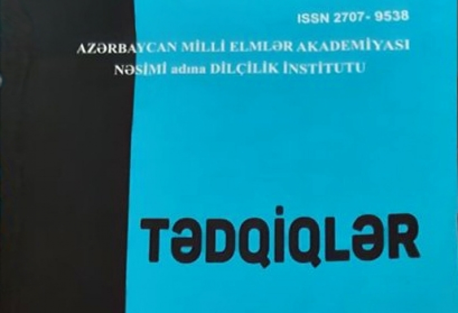 “Tədqiqlər” jurnalının növbəti nömrələri çapdan çıxıb