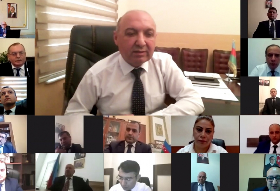 Dövlət Komitəsində videokonfrans formatında müşavirə keçirilib