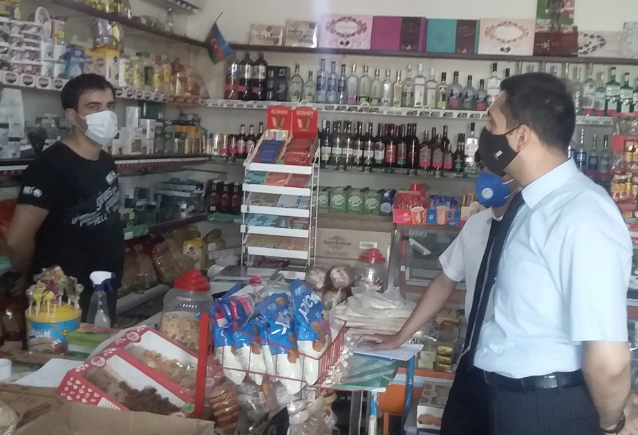 Koronavirusun profilaktikası çərçivəsində ictimai iaşə və ərzaq satışı müəssisəsində reydlər davam etdirilir