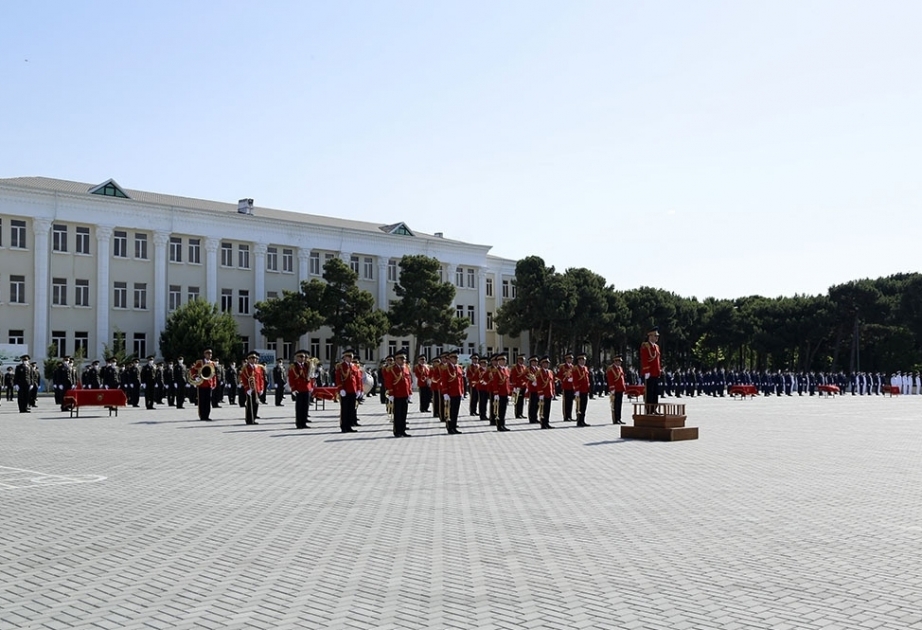 La próxima graduación de la Escuela Militar Superior de Azerbaiyán tuvo lugar
