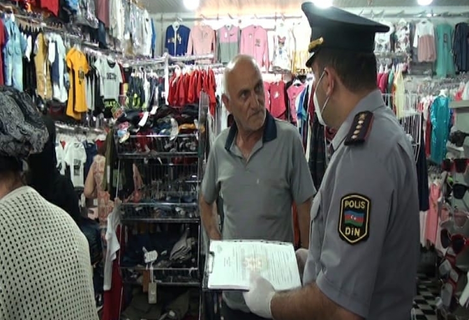 Masallıda tibbi maskadan istifadə etməyənlər cərimələniblər