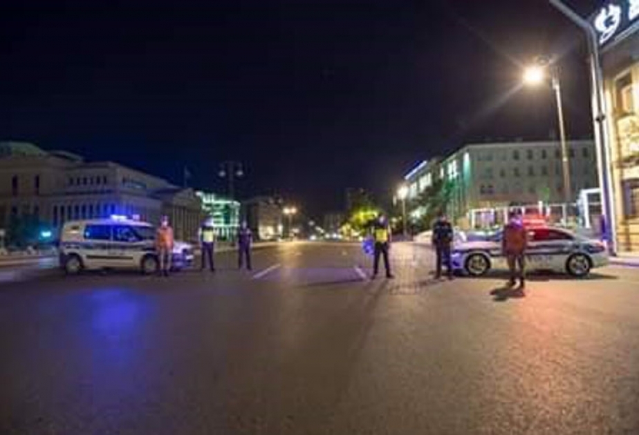 Bakı polisi: Paytaxtda məhdudiyyətlərin tətbiqinə başlanılıb