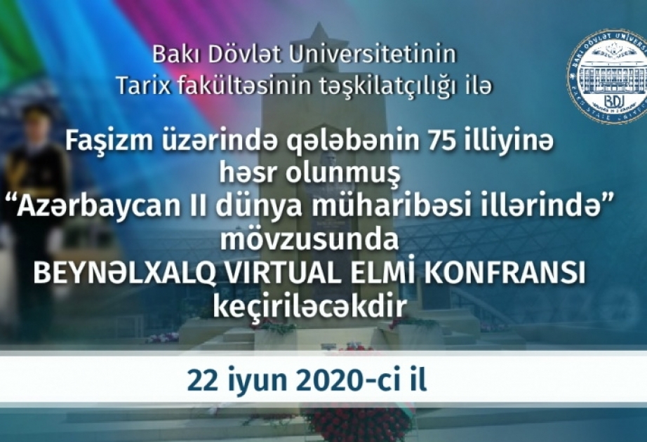 Bakı Dövlət Universitetində beynəlxalq virtual elmi konfrans keçiriləcək