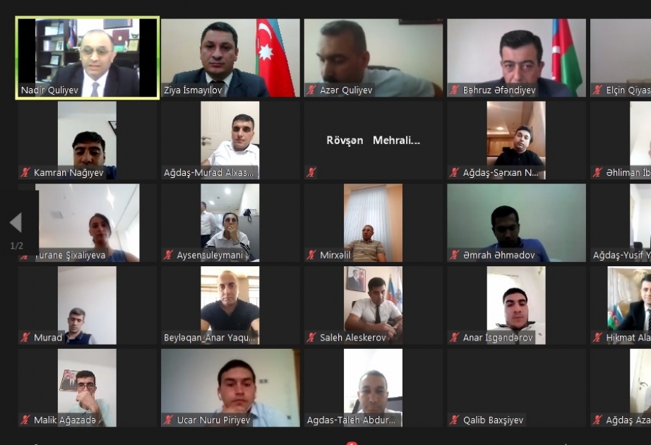 Ombudsmanın Quba və Cəlilabad regional mərkəzləri tərəfindən növbəti videokonfrans keçirilib