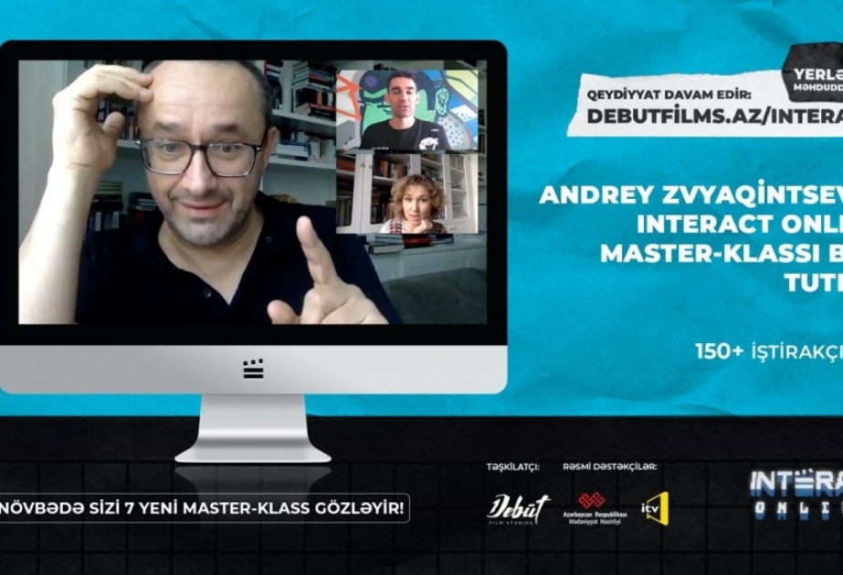 INTERACT layihəsi çərçivəsində Andrey Zvyaqintsevlə onlayn ustad dərsi baş tutub