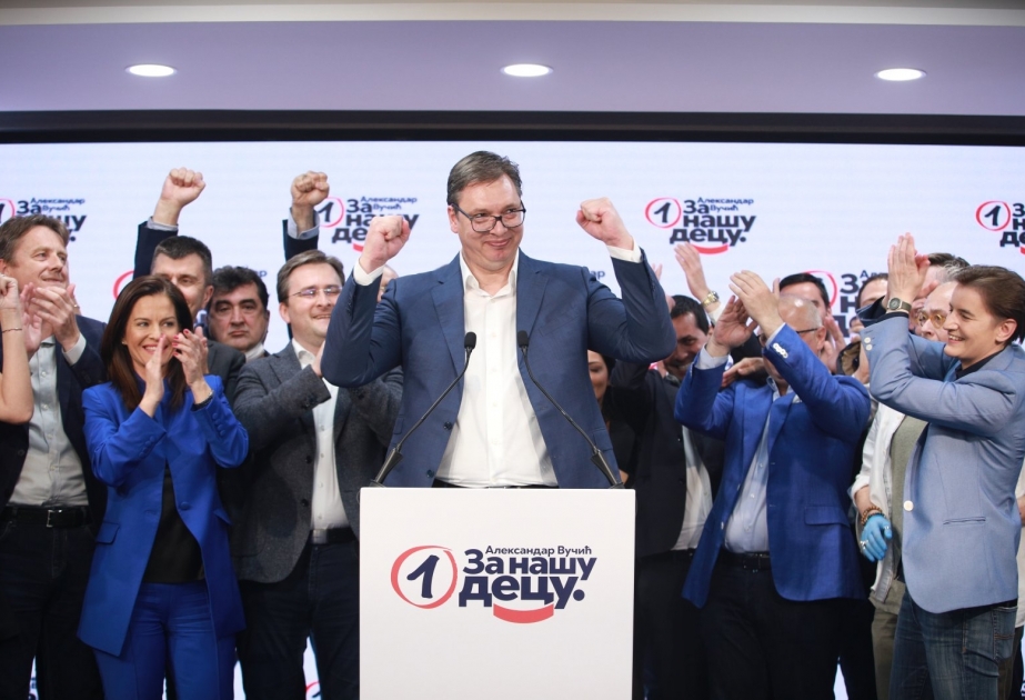 Serbiyada keçirilən parlament seçkilərində hakim partiya qalib gəlib