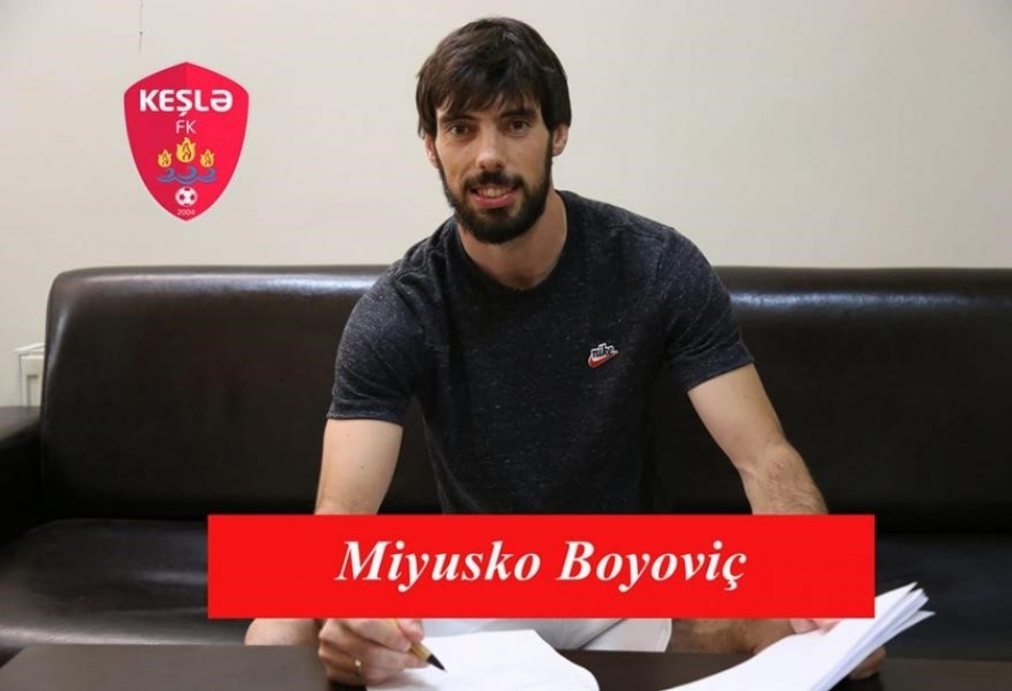 “Keşlə” monteneqrolu futbolçusu ilə müqavilənin müddətini uzadıb