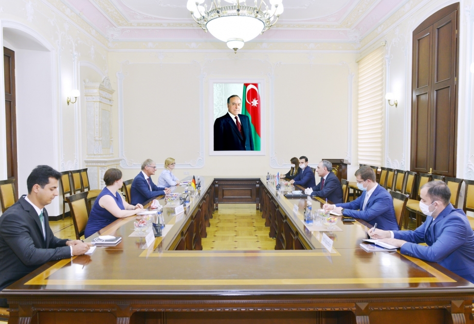 Azərbaycanın Baş prokuroru Almaniyanın ölkəmizdəki səfiri ilə görüşüb