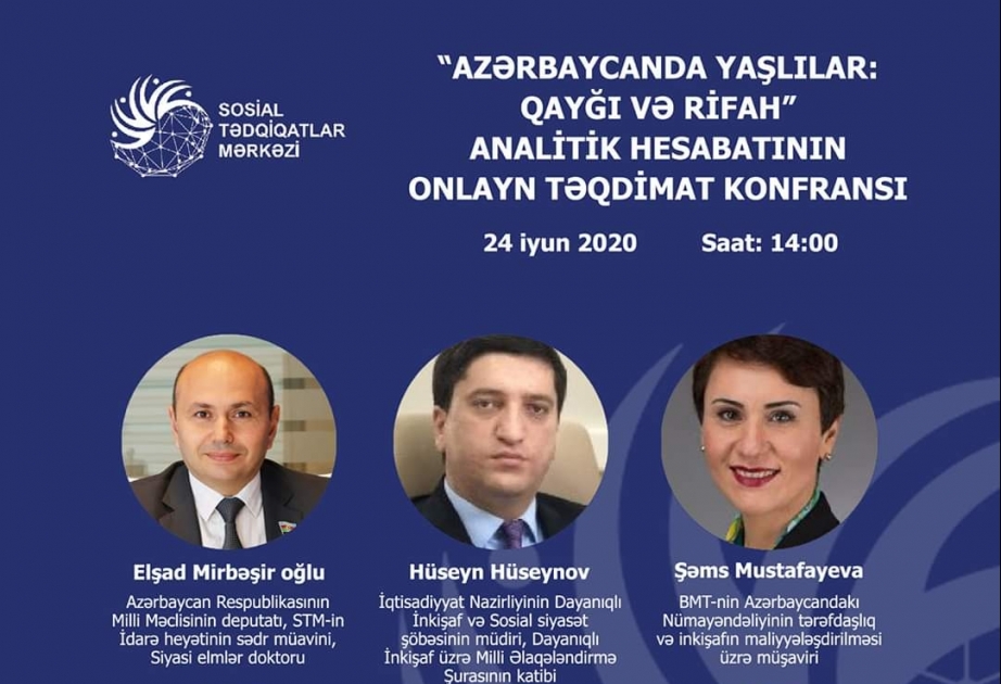 Yaşlılara olan qayğının səviyyəsi və onların rifahının yüksəldilməsinə həsr olunan sorğunun təqdimatı keçirilib