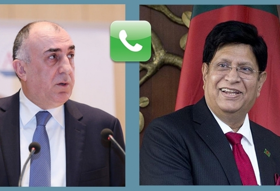 Cancilleres de Azerbaiyán y Bangladesh mantuvieron una conversación telefónica