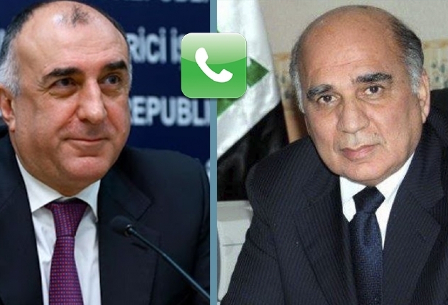 Azerbaijani, Iraqi FMs hold phone talk