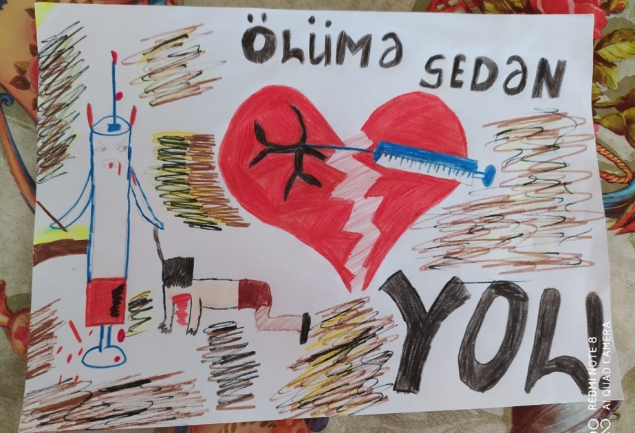 Siyəzəndə onlayn rəsm müsabiqəsinin qalibləri təltif olunublar