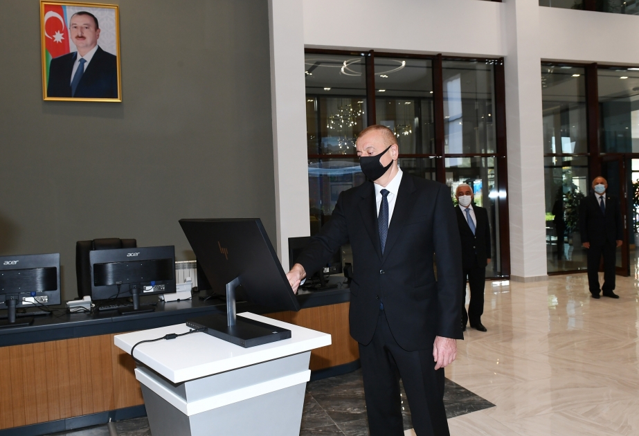 Wärmekraftwerk "Aserbaidschan" in Mingachevir nach Rekonstruktion wieder in Betrieb genommen VIDEO
