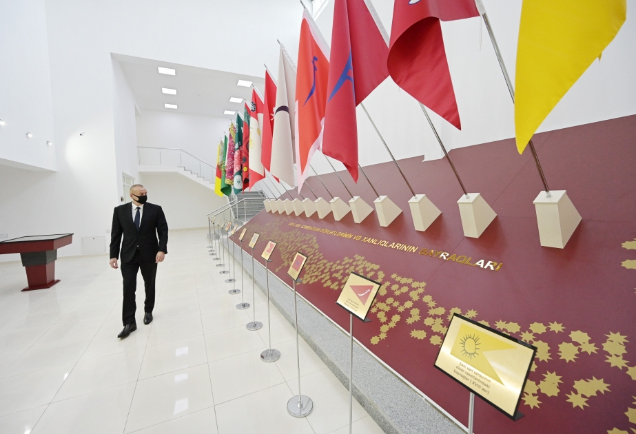 President Ilham Aliyev inaugurated State Symbols Museum in Mingachevir VIDEO