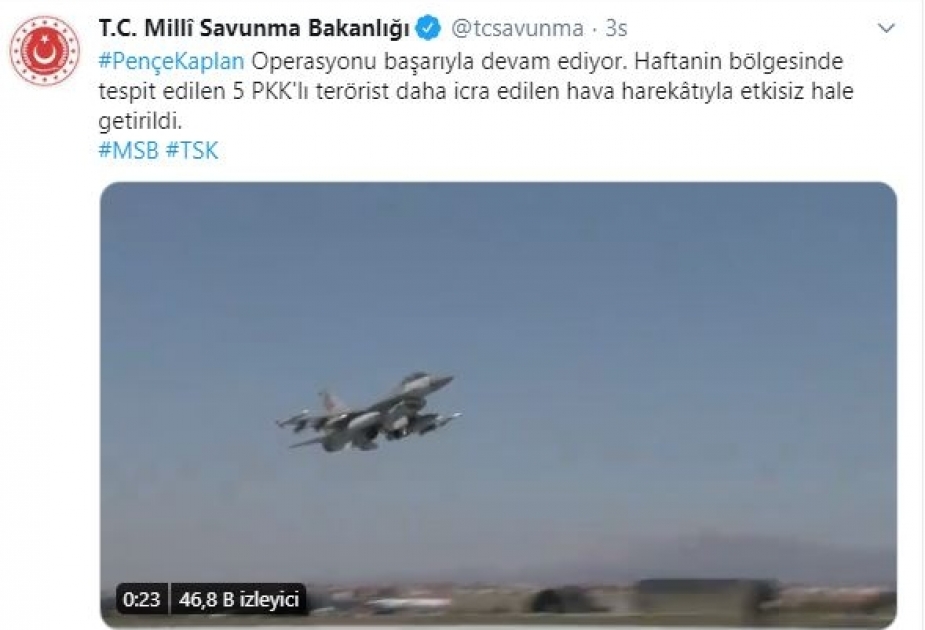 İraqın şimalında və Suriyada PKK-ya ağır zərbə vurulub