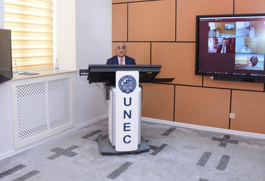 UNEC-də “İqtisadi və sosial inkişaf” mövzusunda 55-ci beynəlxalq konfrans keçirilib