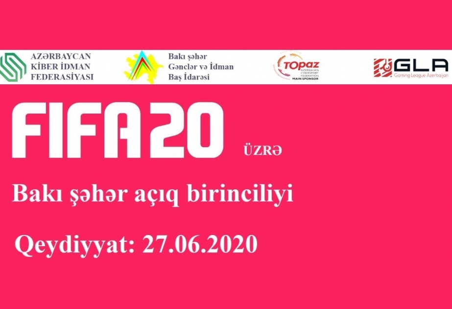 Kiberfutbol üzrə açıq Bakı çempionatına qeydiyyat başlayıb