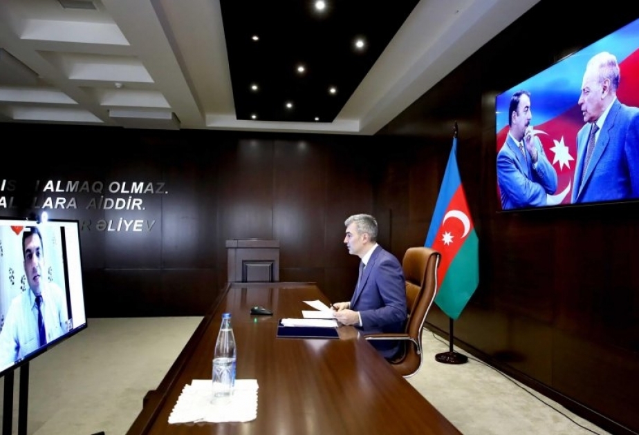 Dövlət Miqrasiya Xidmətinin rəisi vətəndaşların videoqəbulunu keçirib