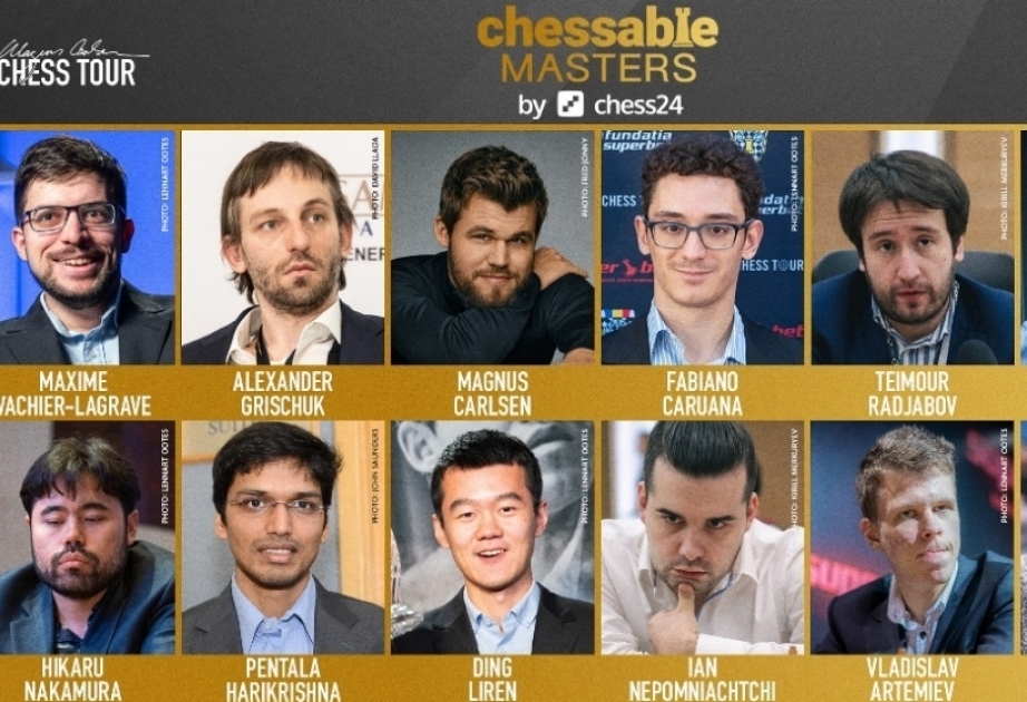 “Chessable Masters”: Maqnus Karlsen və Yan Nepomnyaşi ilk 3 partiyanı qələbə ilə başa vurublar