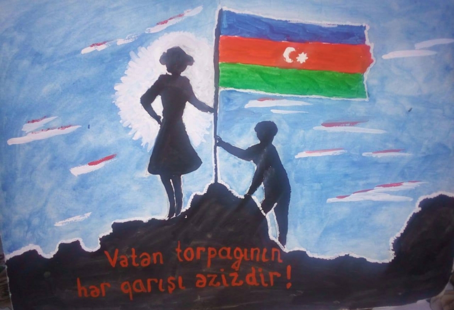 Şəkidə onlayn rəsm müsabiqəsinin qalibləri mükafatlandırılıb