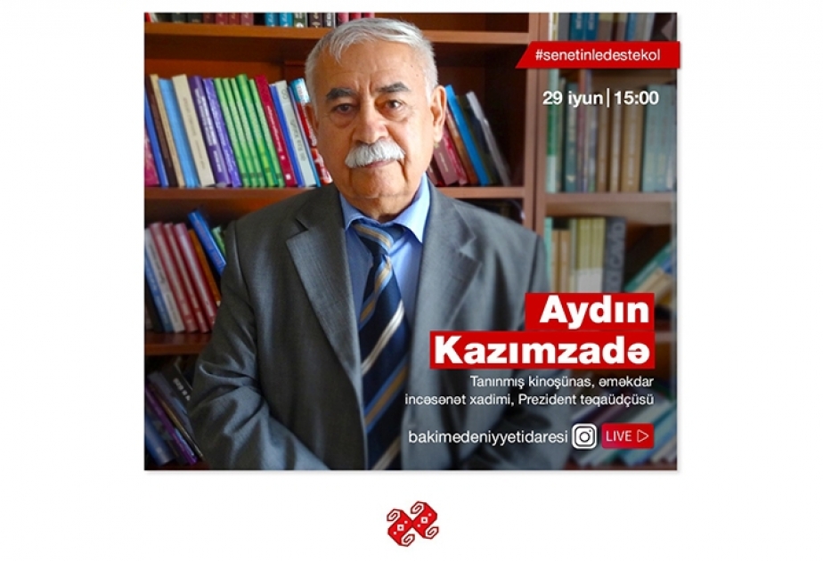 Əməkdar incəsənət xadimi Aydın Kazımzadə canlı efirdə izləyicilərin görüşünə gələcək