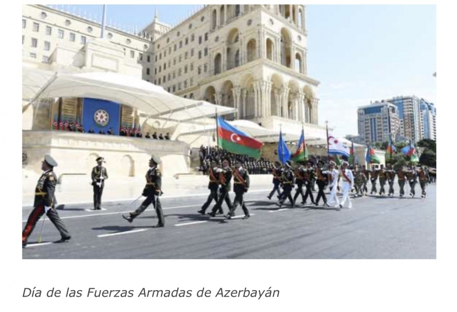 Portales españoles han emitido artículos sobre el Día de las Fuerzas Armadas de Azerbaiyán