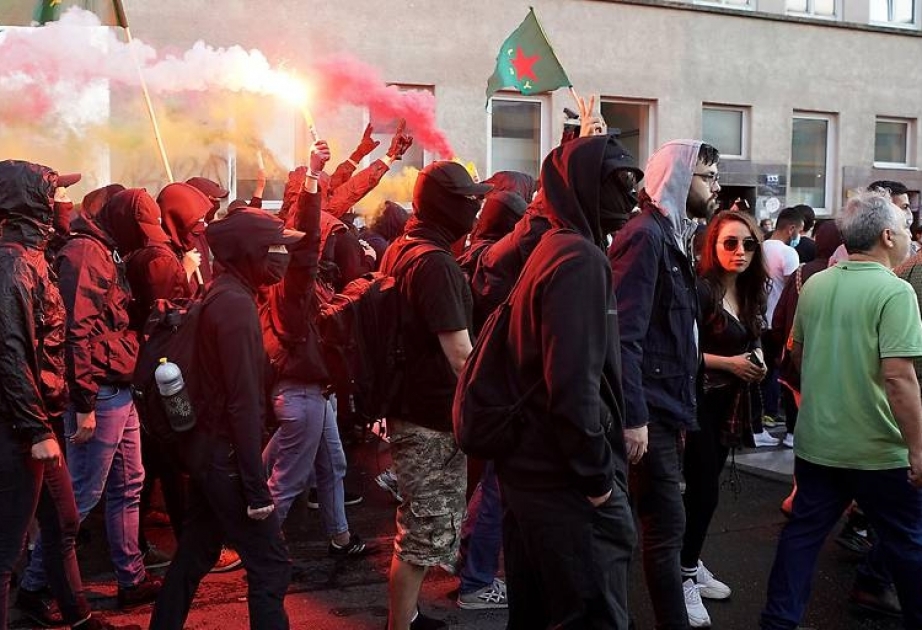 Türkiyənin Avstriyadakı səfirliyi Vyanada PKK tərəfdarlarının nümayişinə sərt etirazını bildirib
