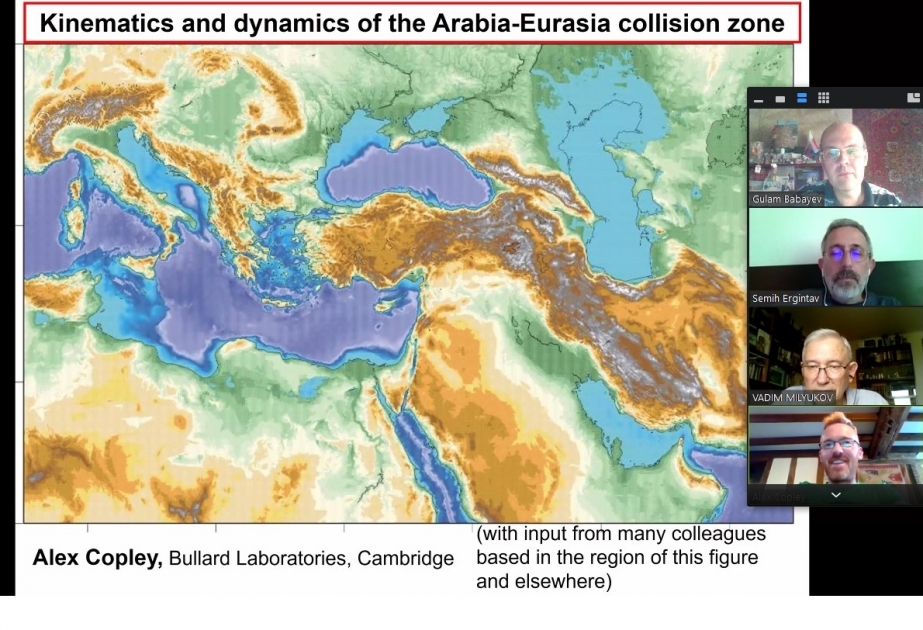 Geologiya və Geofizika İnstitutunun alimləri beynəlxalq vebinar-müşavirədə iştirak ediblər