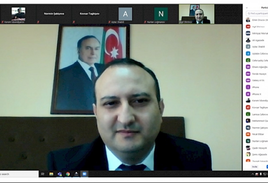 Azərbaycan İlahiyyat İnstitutunda məzunlarla onlayn görüş