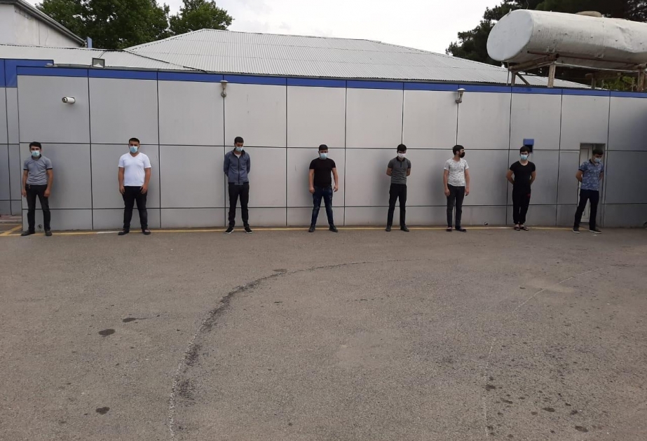 Ağsuda avtobusda tibbi maskadan istifadə etməyən şəxslər cərimələniblər