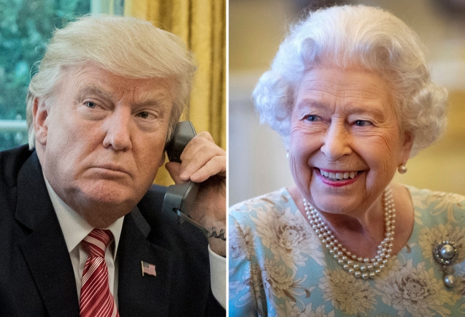 Böyük Britaniya Kraliçası II Elizabet ilə ABŞ Prezidenti Donald Tramp arasında telefon danışığı olub