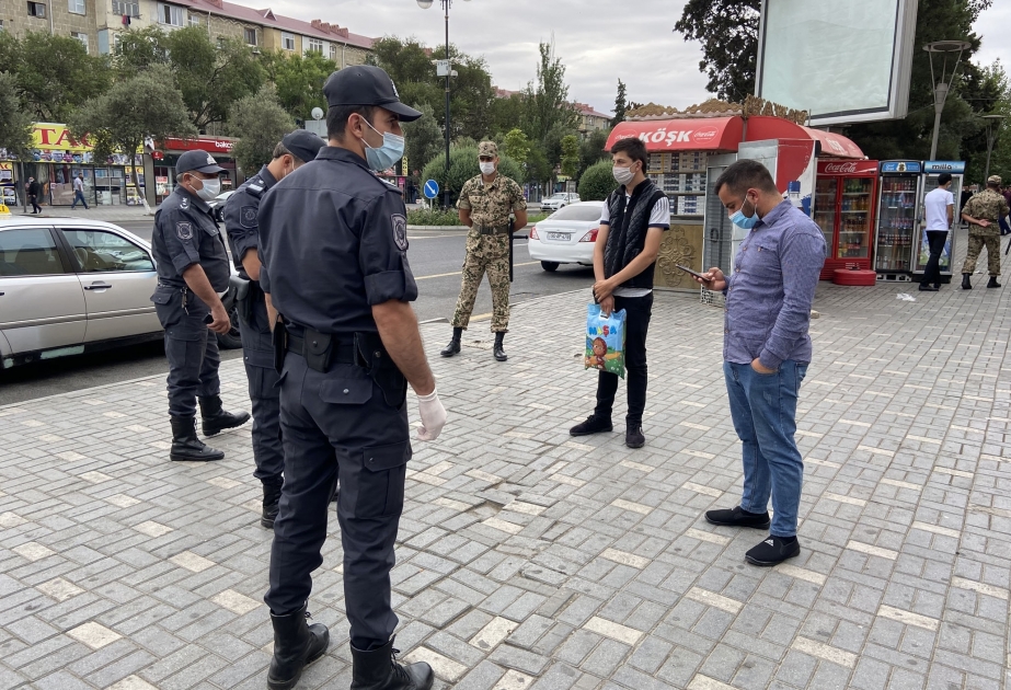 В связи с введением более жесткого карантинного режима мобилизованы все сотрудники сумгайытской полиции