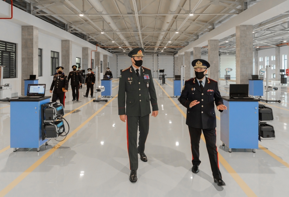 Polis günü ərəfəsində yeni inşa edilən binaların açılışı olub VİDEO