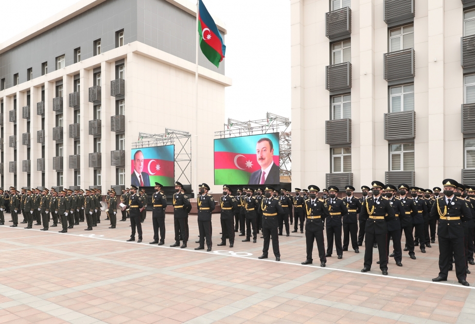 Tarixdə qalan, tarixə dönən günPolis Günü münasibətilə təntənəli mərasim keçirilib VİDEO