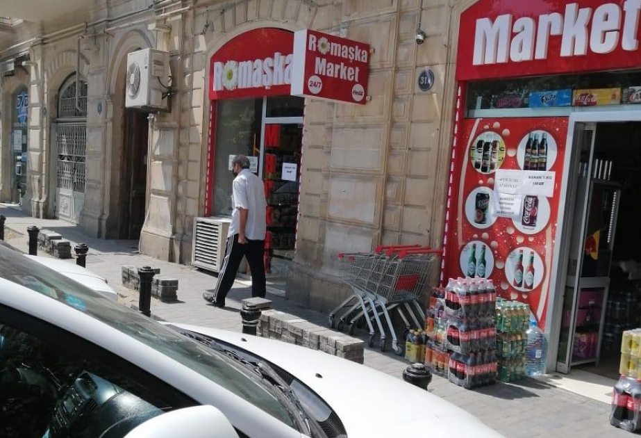 Bakıda koronavirusa yoluxan şəxs mağazada aşkarlanıb VİDEO