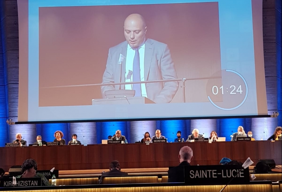 Qoşulmama Hərəkatının sədri olan Azərbaycanın bəyanatı UNESCO-nun İcra Şurasının plenar iclasında səsləndirilib