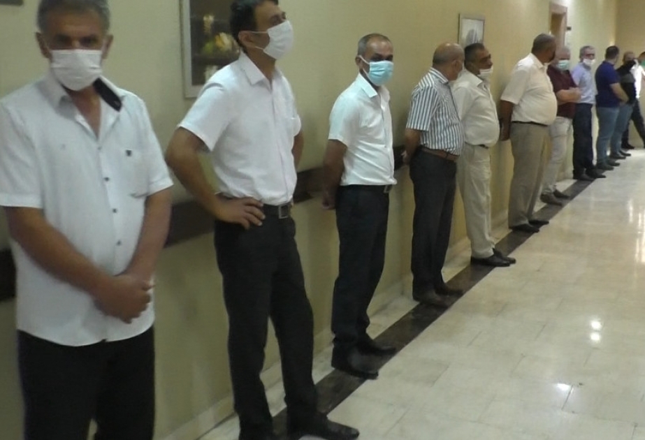 Qazaxda nişan mərasimi etmək istəyən şəxslər saxlanılıblar VİDEO