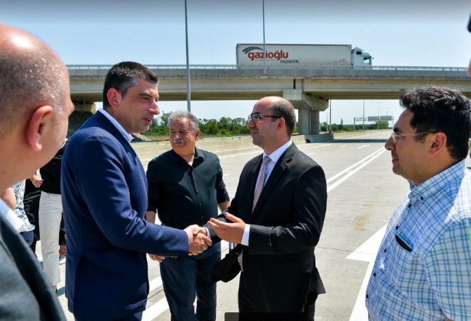 “Akkord Sənaye Tikinti İnvestisiya Korporasiyası” ASC-nin inşa etdiyi Kutaisi dairəvi avtomobil yolu istifadəyə verilib