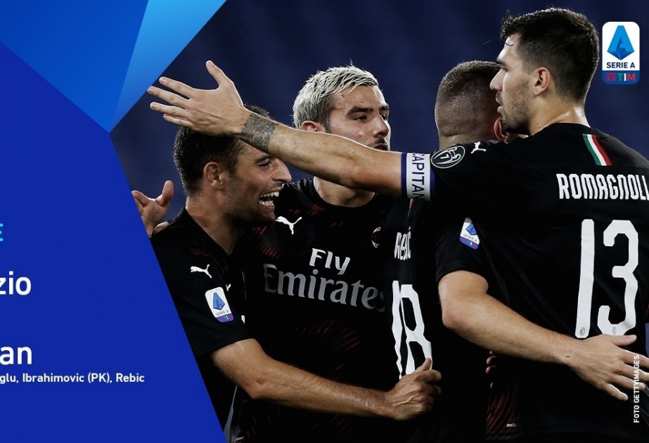 İtaliya A Seriyası: “Milan” səfərdə “Latsio”nu məğlub edib
