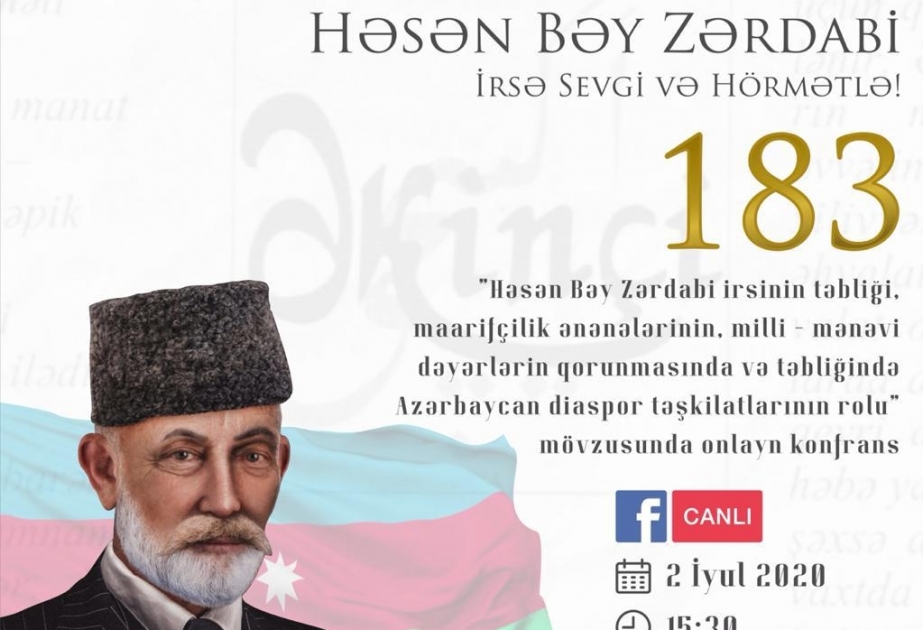 “Həsən bəy Zərdabi həftəsi” devizi altında onlayn silsilə tədbirlər keçirilib