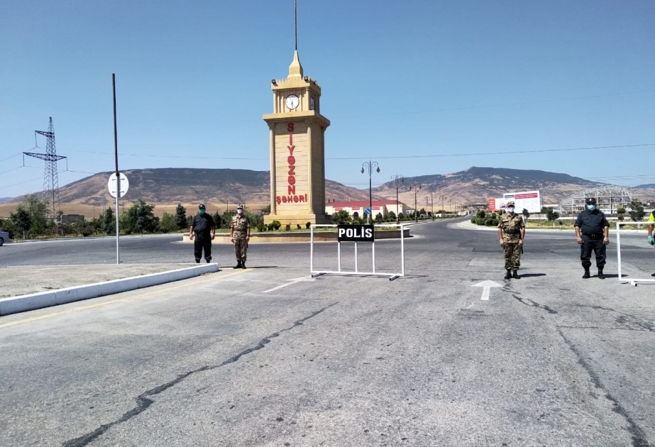 Xaçmaz və Siyəzəndə polis əməkdaşları gücləndirilmiş iş rejimində çalışır