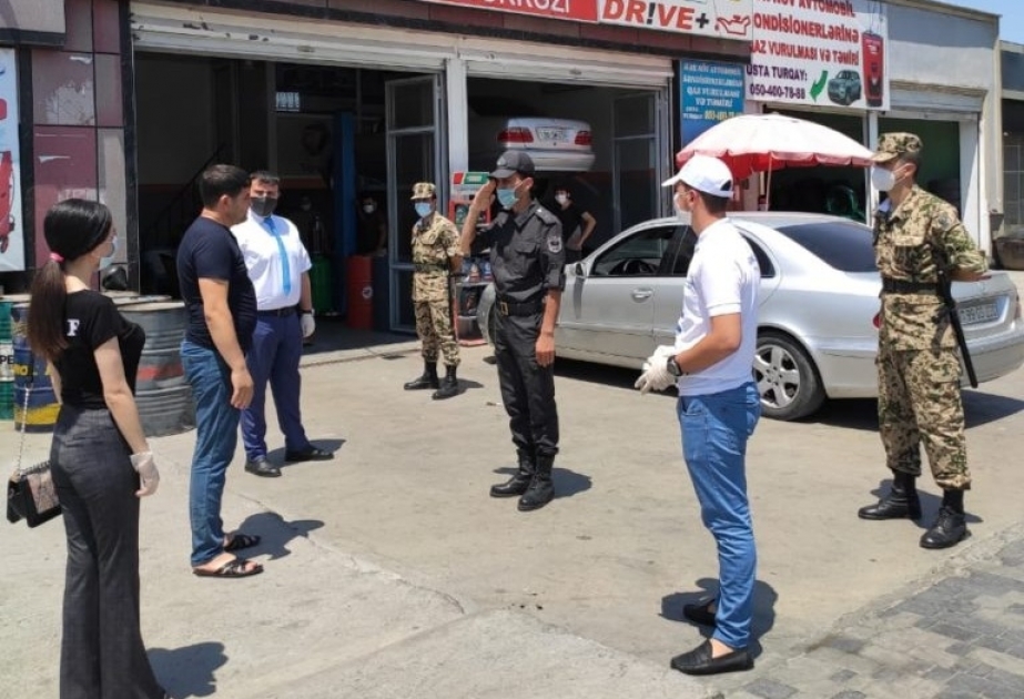 Bərdəli gənclər pandemiyaya qarşı mübarizədə fəal iştirak edirlər