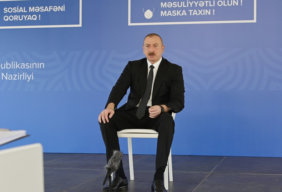 Azərbaycan Prezidenti: Məhdudlaşdırıcı tədbirlərin görülməsi ilə bağlı addımlarımızı vəziyyətə uyğun şəkildə atırıq