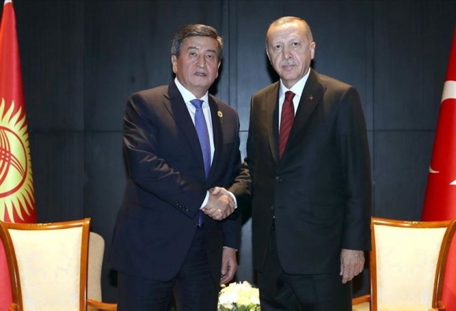 Türkiyə və Qırğızıstan prezidentləri arasında telefon danışığı olub